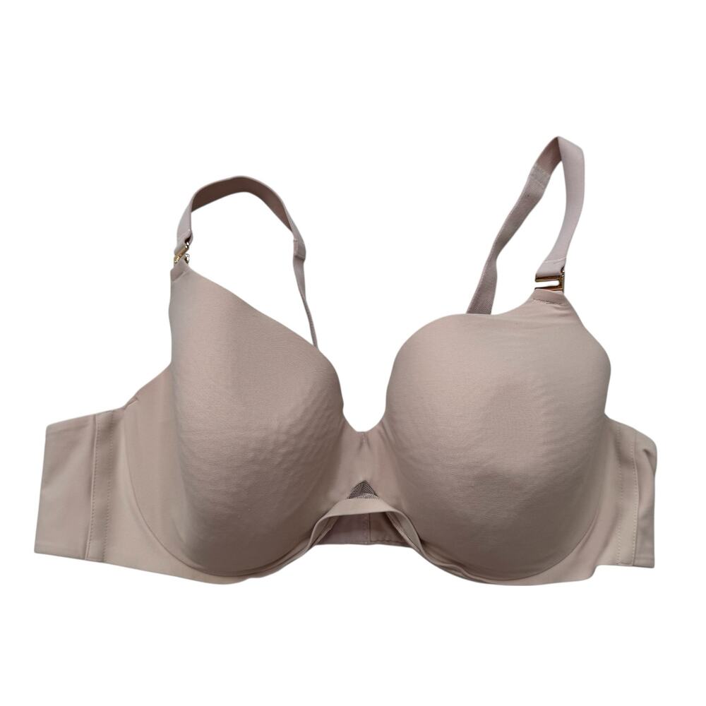 SOMA Bodify Perfect Coverage Bra in Pink-Beige Size 40C Mesh Lined Underwire